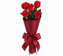 Букет 5 Красных роз Эдлесс Лав #REPLACE_PRED# Поселок ВНИИССОК