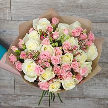 Букет цветов из:  Розы #REPLACE_PRED# Поселок ВНИИССОК