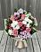 Букет цветов из: Альстромерии, Гвоздики, Розы и Хризантемы в Поселок ВНИИССОК