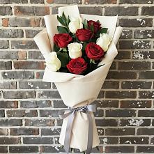 Букет цветов из:  Розы в Поселок ВНИИССОК