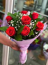 Букет цветов из:  Розы #REPLACE_PRED# Поселок ВНИИССОК