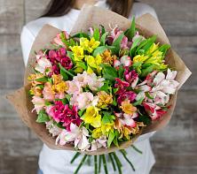 Букет цветов из:  Альстромерии #REPLACE_PRED# Поселок ВНИИССОК