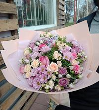 Букет цветов из:  Розы и Хризантемы #REPLACE_PRED# Поселок ВНИИССОК