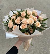 Букет Кремовые розы Латте #REPLACE_PRED# Поселок ВНИИССОК