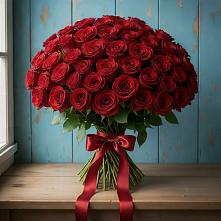Букет Красные розы Блэк Меджик в Поселок ВНИИССОК
