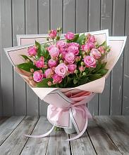 Букет Розовый кустик #REPLACE_PRED# Поселок ВНИИССОК