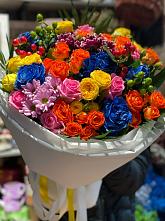 Букет цветов из:  Розы и Хризантемы #REPLACE_PRED# Поселок ВНИИССОК