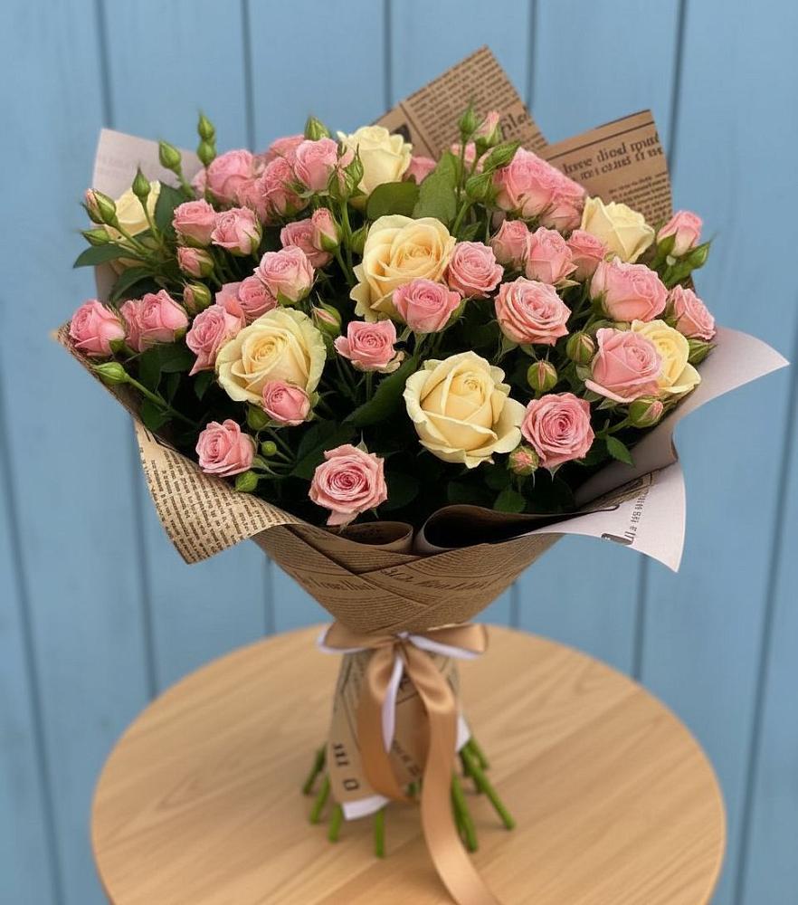 Букет цветов из: Розы в Поселок ВНИИССОК