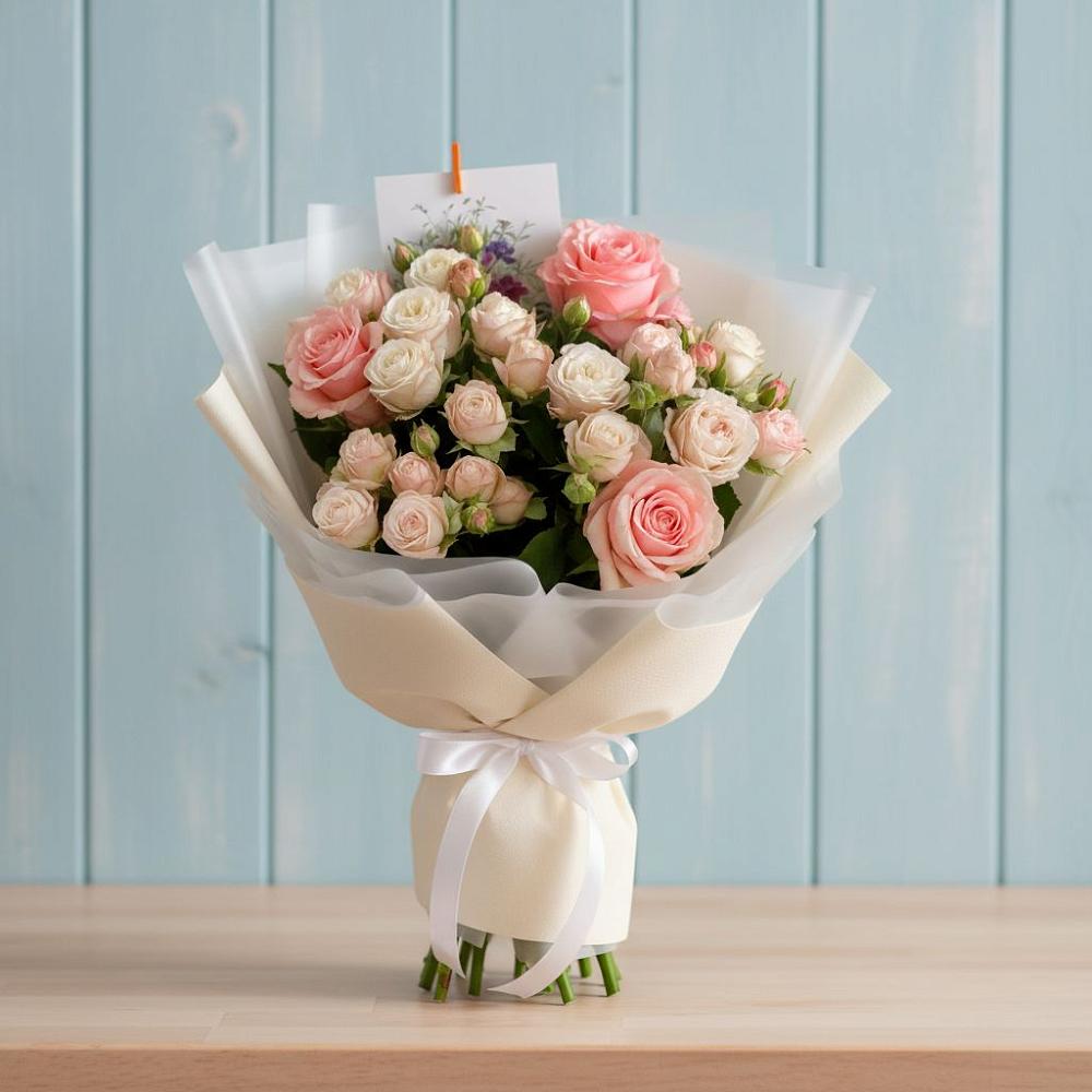 Букет цветов из: Розы в Поселок ВНИИССОК