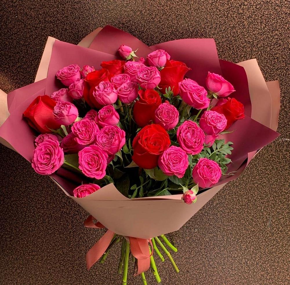 Букет В объятьях нежности в Поселок ВНИИССОК