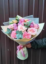 Букет цветов из:  Розы и Гвоздики #REPLACE_PRED# Поселок ВНИИССОК