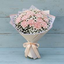Букет цветов из:  Гвоздики в Поселок ВНИИССОК