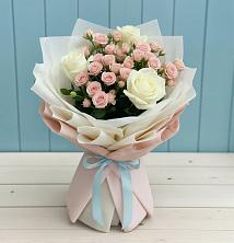 Букет цветов из:  Розы в Поселок ВНИИССОК