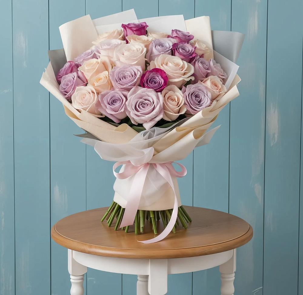 Букет цветов из: Розы в Поселок ВНИИССОК