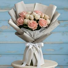 Букет цветов из:  Розы в Поселок ВНИИССОК