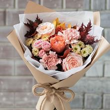 Букет цветов из:  Гвоздики, Хризантемы и Розы #REPLACE_PRED# Поселок ВНИИССОК