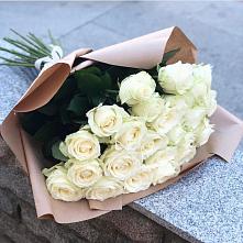 Букет Белые розы Анастасия #REPLACE_PRED# Поселок ВНИИССОК