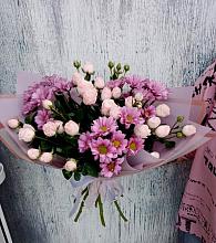 Букет цветов из:  Розы и Хризантемы #REPLACE_PRED# Поселок ВНИИССОК