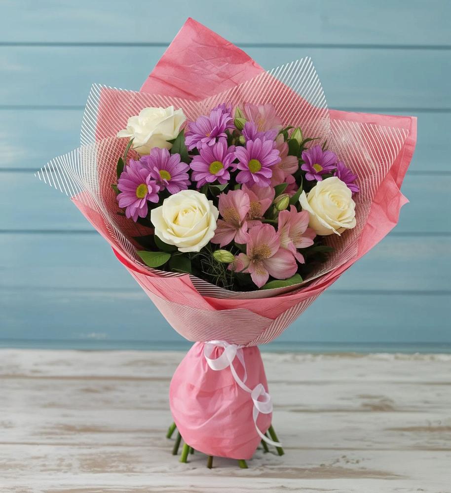 Букет цветов из: Герберы в Поселок ВНИИССОК