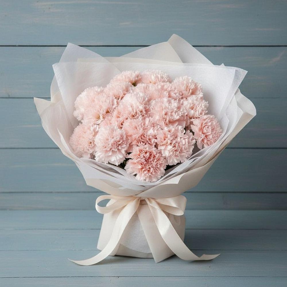 Букет цветов из: Гвоздики в Поселок ВНИИССОК