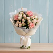 Букет цветов из:  Розы в Поселок ВНИИССОК