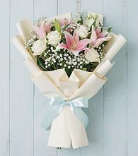 Букет цветов из:  Лилии в Поселок ВНИИССОК