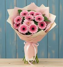 Букет цветов из:  Герберы #REPLACE_PRED# Поселок ВНИИССОК