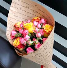Букет цветов из:  Розы #REPLACE_PRED# Поселок ВНИИССОК