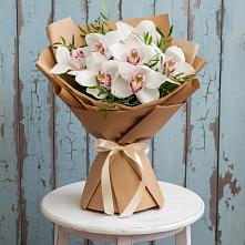 Букет цветов из:  Орхидеи и Розы #REPLACE_PRED# Поселок ВНИИССОК